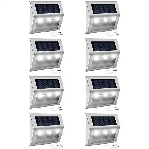 JACKYLED Solar Deck Lights