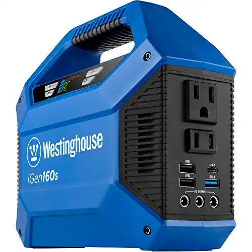 Westinghouse iGen160s Portable Power Station and Outdoor Solar Generator